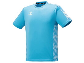 ヒュンメル hummel グラフィックシャツ メンズ 春 夏 ブルー 青 スポーツ トレーニング 半袖 Tシャツ HAP1174-681