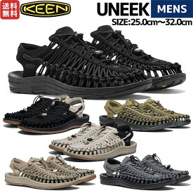 【楽天ランキング1位！今売れてます！】キーン KEEN UNEEK ユニーク メンズ サンダル 春 夏 スリッポン スニーカー フェス アウトドア カジュアル お出掛け 1014097 1027437 1023381 1027439 1025169 1026335