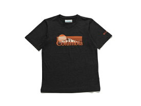 コロンビア Columbia マウントエコーショートスリーブグラフィックTシャツ カジュアル シャツ 子供服　半袖Tシャツ UV 速乾 AB6637
