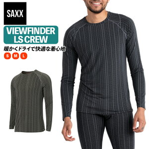 yIC菤izTbNXA_[EFA[ SAXX UNDERWEAR VIEWFINDER LS CREW r[t@C_[ Y OX[uN[  gbvX TVc SXLC38