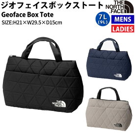 ノースフェイス THE NORTH FACE Geoface Box Tote ジオフェイスボックストート 7L カジュアル バッグ トートバッグ NM32355 K UN FL