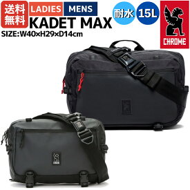 クローム CHROME KADET MAX カデットマックス 15L メンズ レディース ユニセックス ブラック カジュアル バッグ ショルダーバッグ スリングバッグ ワンショルダー 耐水 軽量 BG351BXRF BG351BKTP