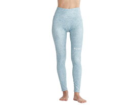 ロキシー ROXY LIKE THE SUN LEGGINGS ライク ザ サン レギンス レディース オールシーズン 水陸両用 速乾 UVカット グリーン 緑 スポーツ フィットネス ロング タイツ RPT234521-GRN