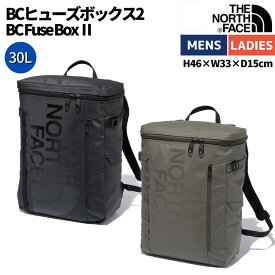 【期間限定スーパーセールクーポン付き！】ノースフェイス THE NORTH FACE BC Fuse Box II 30L BCヒューズボックス2 メンズ レディース ユニセックス ブラック カーキ カジュアル バッグ リュック バックパック 耐水 NM82255 K NT