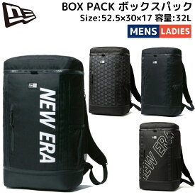 ニューエラ NEW ERA ボックスパック 32L リュック バックパック メンズ レディース ユニセックス カジュアル バッグ リュック 通勤 通学 アウトドア 旅行 13529453 13529455 13772578 13772579