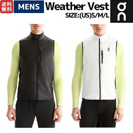 オン On Weather Vest ウェザーベスト メンズ ベスト ランニング アウター マラソン ジム トレーニング スポーツ 中綿 秋冬 ウェア アパレル 1MD10480553 1MD10480462