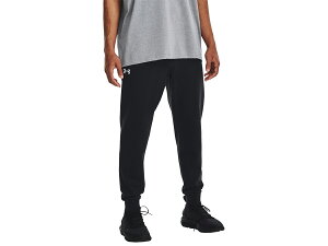 アンダーアーマー UNDER ARMOUR ライバルフリース ジョガーパンツ メンズ ブラック 黒 スポーツ トレーニング ロング パンツ 1379774-001