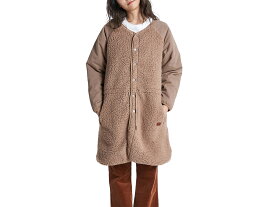 ロキシー ROXY HOLIDAY リバーシブル ボアジャケット レディース 秋 冬 ベージュ スポーツ フィットネス アウター ジャケット 防寒 RJK224011-BGE