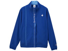 ルコック le coq sportif LCS プリュームクロス ジャケット 池田エライザ着用 レディース 春 秋 肌面ドライ ブルー 青 スポーツ フィットネス フルジップ ジャケット QMWXJF22-BL