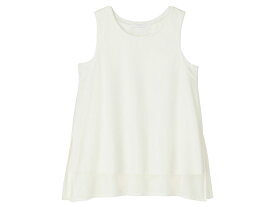 ダンスキン DANSKIN SHEER LIGHT LAYERED TANK シアーライトレイヤードタンク レディース 春 夏 ホワイト 白 スポーツ フィットネス タンクトップ DC524101-JW