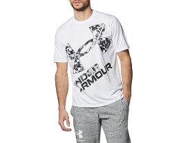 アンダーアーマー UNDER ARMOUR テック XLロゴ ショートスリーブTシャツ メンズ 春 夏 ホワイト 白 スポーツ トレーニング 半袖 Tシャツ 1384796-100