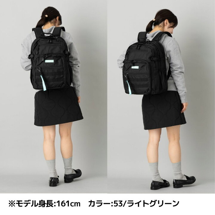 楽天市場】ミルクフェド MILKFED. ACTIVE DOUBLE POCKET MOLLE