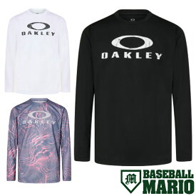 オークリー OAKLEY US規格 Striking Qd Ls Tee 4.0 長袖 丸首 一般 野球 ウェア ロンT Tシャツ トレーニング FOA405831