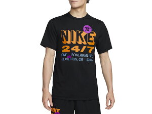 ナイキ NIKE Dri-FIT UV ハイバース ショートスリーブ フィットネストップ メンズ 春 夏 ブラック 黒 スポーツ トレーニング 半袖 Tシャツ FN3989-010