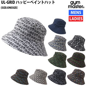 ジムマスター gym master UL-GRIDハッピーペイントハット 帽子 カジュアル 帽子 G333797