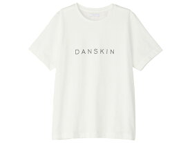 ダンスキン DANSKIN プリントショートスリーブティー レディース 春 夏 ホワイト 白 スポーツ フィットネス 半袖 Tシャツ DC724107-JW