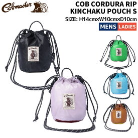 コブマスター COBMASTER COB CORDURA RIP KINCHAKU POUCH S コーデュラ リップ キンチャクポーチ S メンズ レディース ユニセックス カジュアル アウトドア 旅行 フェス 巾着 ショルダー バッグ 小物入れ ミニバッグ 18422500