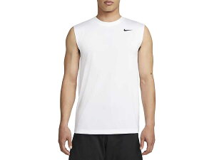 ナイキ NIKE Dri-FIT レジェンド スリーブレス フィットネス Tシャツ メンズ 春 夏 ホワイト 白 スポーツ トレーニング タンクトップ DX0992-100