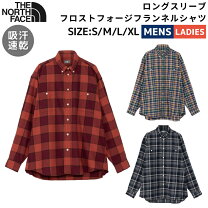 North Face ノースフェイス フランネルチェックシャツ 赤×黒×青 XL
