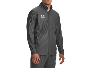 アンダーアーマー UNDER ARMOUR UAチャレンジャー トラックジャケット メンズ 秋 冬 グレー 灰色 スポーツ トレーニング サッカー フルジップ ジャケット 1379494-025