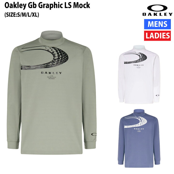 楽天市場】オークリー OAKLEY Oakley Gb Graphic LS Mock 長袖 モックネックシャツ カジュアル スポーツ ゴルフウエア  FOA406961 : スポーツマリオ