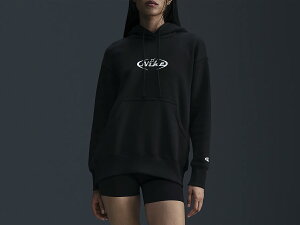 【10/25限定!当選確率1/2最大100%Pバック!】ナイキ NIKE スポーツウェア オーバーサイズド プルオーバー パーカー レディース 秋 冬 ブラック 黒 スポーツ フィットネス プルオーバー パーカー