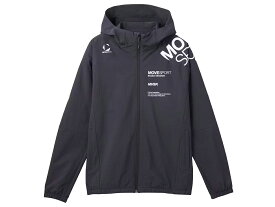 ムーブスポーツ MOVESPORT SUNSCREEN TAIKYU サンスクリーン タイキュウ クロスフーディー 石川祐希選手着用 メンズ ブラック 黒 スポーツ トレーニング パーカー ジャケット ST5SJK20M-BK00