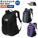 ザ・ノース・フェイス THE NORTH FACE 【正規取扱店】Hot Shot ホットショット メンズ レディース リュック 27L カジュアル バッグ バックパック 通勤 通学 NM72302 K KT PL