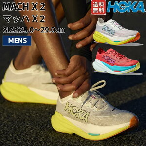 �z�J HOKAONEONE MACH X 2 �}�b�n X 2 �����Y �����j���O �V���[�Y ������ �z���C�g �� �� �X�|�[�c ���[�X�g���[�j���O �����V���[ �X�s�[�h�g���[�j���O 1155119