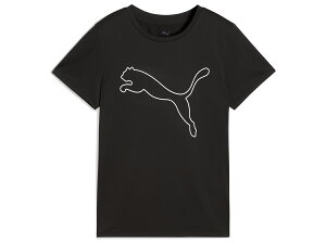 プーマ PUMA TAD エッセンシャル ロゴ 半袖 Tシャツ レディース 春 夏 ブラック 黒 スポーツ フィットネス 半袖 Tシャツ 527332-01