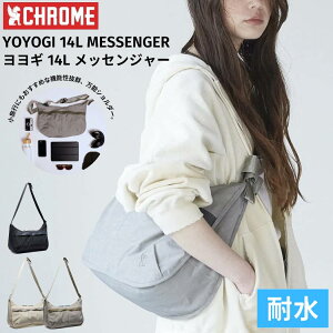 �N���[�� CHROME YOYOGI 14L MESSENGER �����M 14L ���b�Z���W���[ �����Y ���f�B�[�X ���j�Z�b�N�X �V�����_�[�o�b�O �u���b�N �� �x�[�W�� �O���[ �J�W���A�� �o�b�O �����b�N �ϐ� BG384