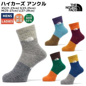 ザ・ノース・フェイス THE NORTH FACE 【正規取扱店】Hikers Ankle ハイカーズ アンクル メンズ レディース ユニセックス トレッキングソックス ウール混 カジュアル 小物 靴下 ソックス アンクル丈 保温 NN82520 CC EA OA SD TM