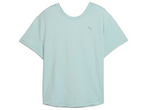 プーマ PUMA ムーブ クラウドスパン ルーズ フィット 半袖 Tシャツ レディース 春 夏 ブルー 青 スポーツ フィットネス 半袖 Tシャツ 527373-67