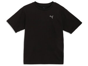 プーマ PUMA ESS MX キャット ロゴ リラックス 半袖 Tシャツ レディース 春 夏 ブラック 黒 スポーツ フィットネス 半袖 Tシャツ 686915-01