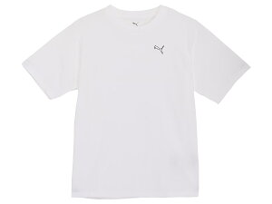 プーマ PUMA ESS MX キャット ロゴ リラックス 半袖 Tシャツ レディース 春 夏 ホワイト 白 スポーツ フィットネス 半袖 Tシャツ 686915-02