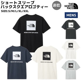 ザ・ノース・フェイス THE NORTH FACE 【正規取扱店】S/S Back Square Logo Tee ショートスリーブバックスクエアーロゴティー メンズ 春 夏 Tシャツ ブラック ホワイト グレー ネイビー カジュアル シャツ バッグロゴ 速乾 NT32447 K W Z K2 UN W2