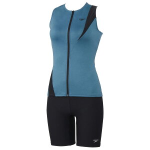 Xs[h speedo Diagona Zip Pro Separates fBASiWbvvZp[c fB[X u[  j XC tBbglX  SFW32410-SB