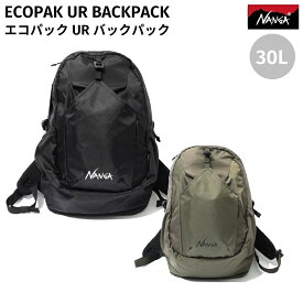 ナンガ NANGA ECOPAK UR BACKPACK エコパック UR バックパック メンズ レディース ユニセックス バッグ カジュアル 鞄 ブラック 黒 カーキ 通勤 通学 普段使い タウンユース バックパック