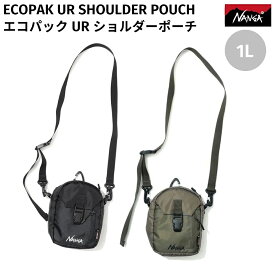 ナンガ NANGA ECOPAK UR SHOULDER POUCH エコパック UR ショルダーポーチ メンズ レディース ユニセックス 鞄 カジュアル バッグ ブラック 黒 カーキ