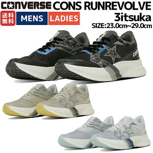 Ro[X CONVERSE CONS RUNREVOLVE 3itsuka RY { Y fB[X jZbNX jOV[Y V[ Xj[J[ jO }\ WMO X|[c 33600012 336000