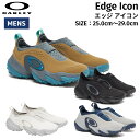 オークリー OAKLEY Edge Icon エッジアイコン メンズ ゴルフ シューズ ブラック 黒 ホワイト 白 ブラウン シューズ スニーカー スポーツ 撥水 スリッポン FOF100539