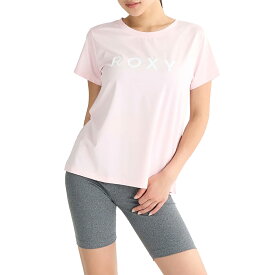 ロキシー ROXY SIMPLICITY OF LIVING シンプリシティ オブ リビング レディース 春 夏 水陸両用 速乾 ピンク 桃色 スポーツ フィットネス 半袖 Tシャツ RST251540-PNK