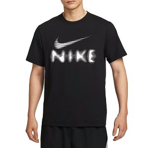 ナイキ NIKE Dri-FIT UV ハイバース バーサタイル Tシャツ メンズ 春 夏 ブラック 黒 スポーツ トレーニング 半袖 Tシャツ HQ7988-010