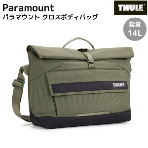 スーリー THULE Paramount Crossbody パラマウント クロスオーバー 14L メンズ レディース ユニセックス カーキ グリーン ビジネス カジュアル アウトドア 通勤 通学 旅行 サイクリング 自転車 バッグ