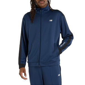 �j���[�o�����X NEW BALANCE Knit Track Jacket �j�b�g�g���b�N�W���P�b�g �����Y �l�C�r�[ �� �X�|�[�c �g���[�j���O �t���W�b�v �W���P�b�g AMJ51503-NNY