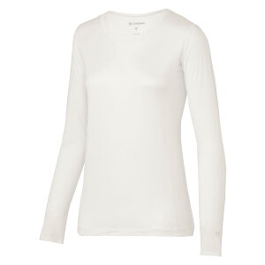 V[X[tBbg C3fit Cooling Round Neck Long Sleeve N[OEhlbNOX[u fB[X zCg  X|[c tBbglX Ci[  GCW65102-W