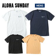 アロハサンデー ALOHA SUNDAY BREEZE ブリーズ メンズ ホワイト ブラック オレンジ ネイビー カジュアル …