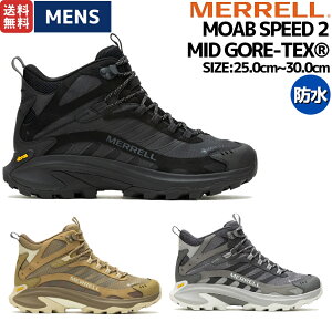  MERRELL yK戵̔XzMOAB SPEED 2 MID GORE-TEX Au Xs[h 2 ~bh SAebNX Y nCLOV[Y oRC Xj[J[ ~bhJbg AEghA Lv h gC