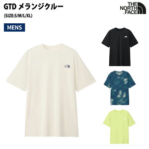 【10/25限定!当選確率1/2最大100%Pバック!】ザ・ノース・フェイス THE NORTH FACE ショートスリーブ GTD メランジクル GTD Melange Crew Tシャツ 半袖 カジュアル シャツ NT12595
