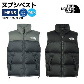 ザ・ノース・フェイス THE NORTH FACE 【正規取扱店】Nuptse Vest ヌプシベスト メンズ 秋 冬 グレー ブラック ダウン ベスト カジュアル アウトドア ウェア 撥水 ビルトインフード仕様 ND92557.FA.K